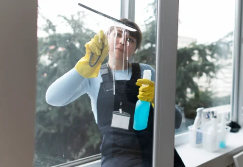 Nettoyage de vitres intérieures et extérieures à Saint-Sulpice-les-Feuilles